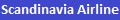 Airline-Logo der Airline Scandinavia Airline Airline Logo der Airline Scandinavia Airline