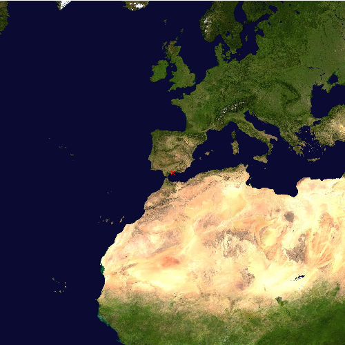 Position des Flughafens
