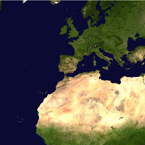 Position des Flughafens