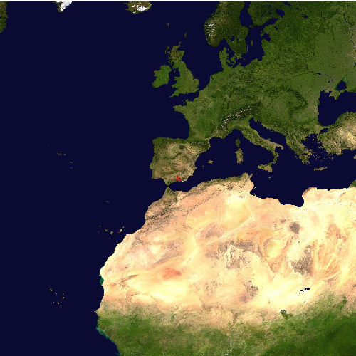 Position des Flughafens