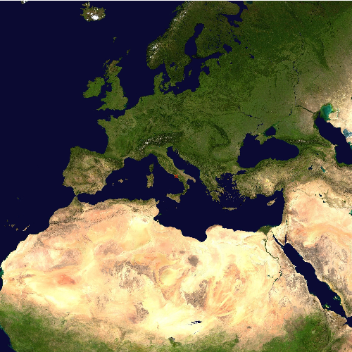 Position des Flughafens