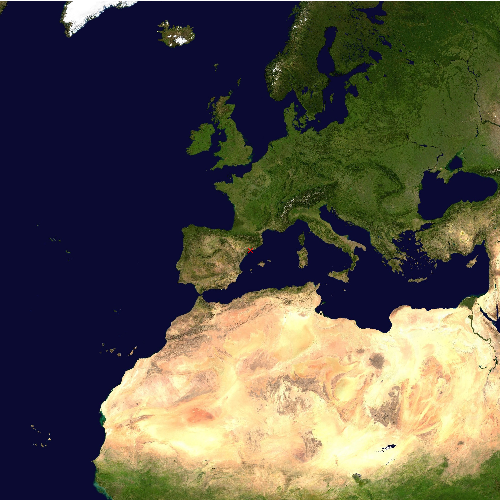 Position des Flughafens