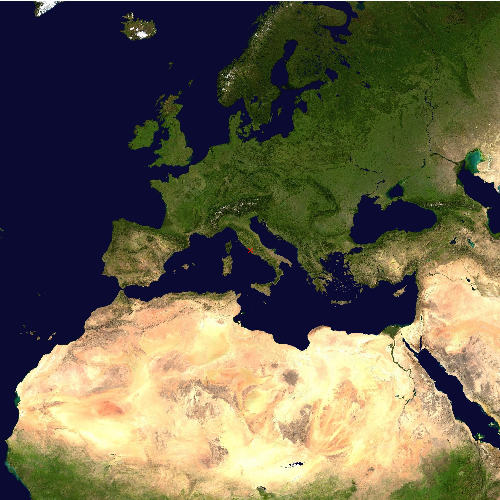 Position des Flughafens