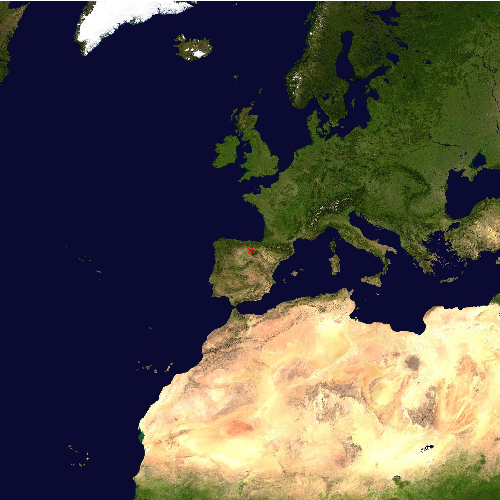 Position des Flughafens