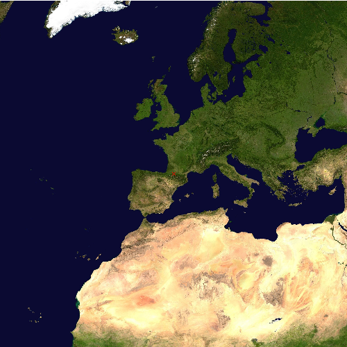 Position des Flughafens