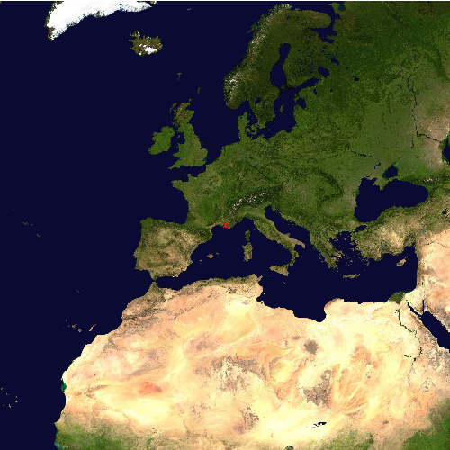 Position des Flughafens