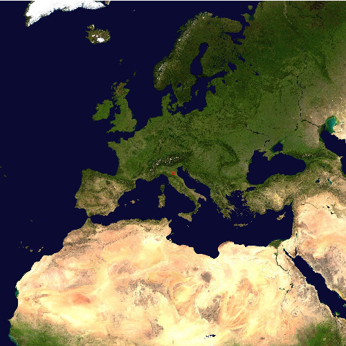 Position des Flughafens