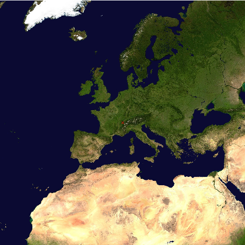 Position des Flughafens