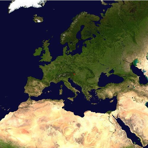 Position des Flughafens