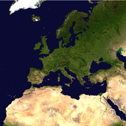 Position des Flughafens