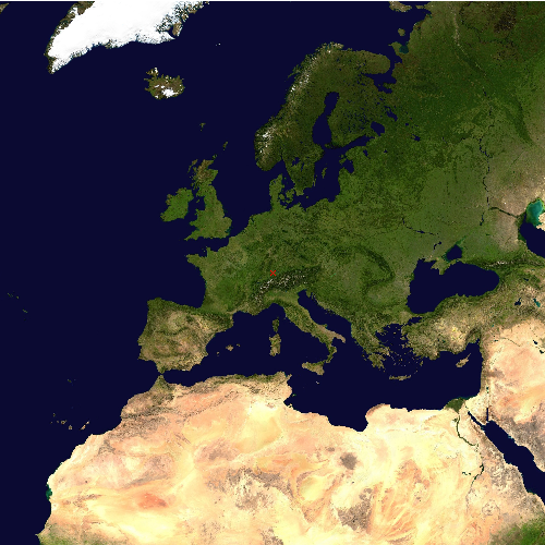 Position des Flughafens