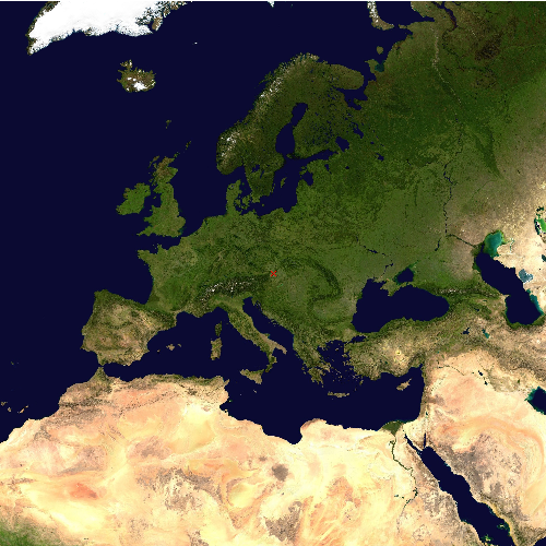 Position des Flughafens