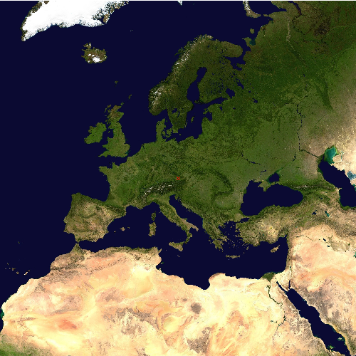 Position des Flughafens