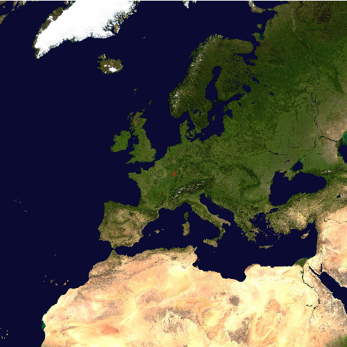 Position des Flughafens