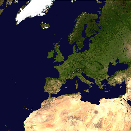 Position des Flughafens