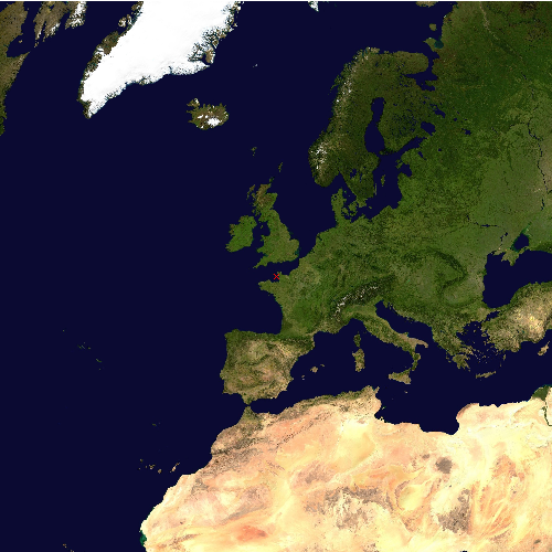 Position des Flughafens