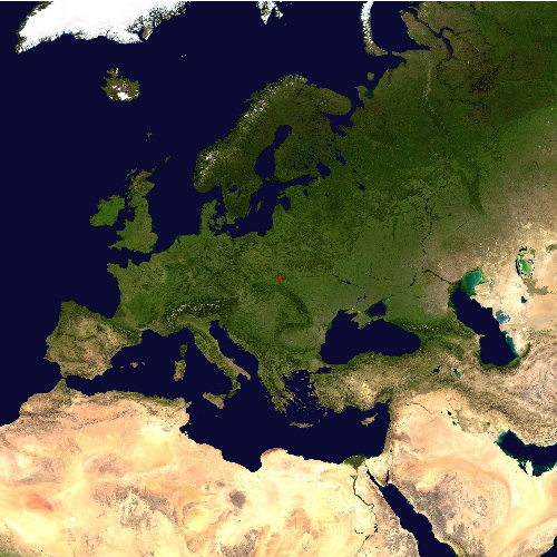 Position des Flughafens