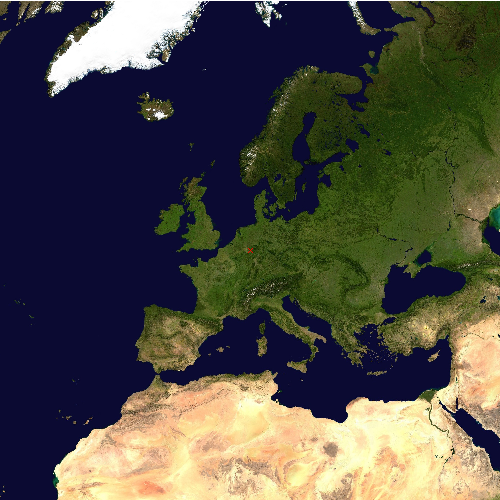 Position des Flughafens