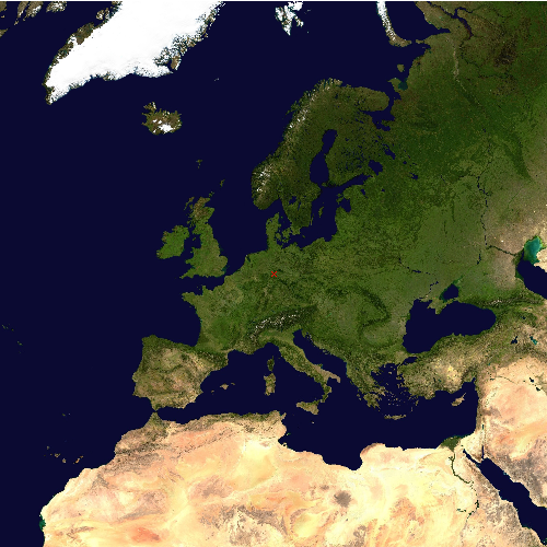 Position des Flughafens