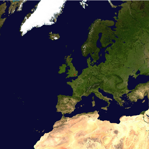 Position des Flughafens