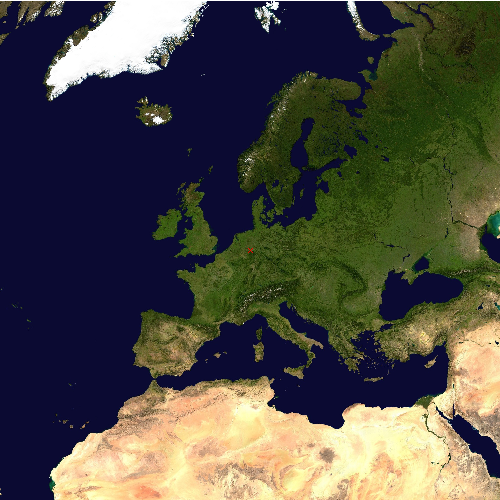 Position des Flughafens