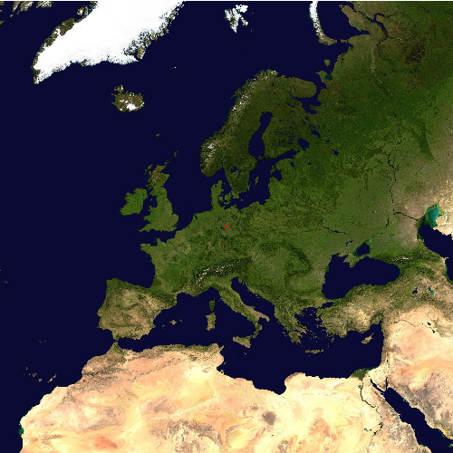 Position des Flughafens