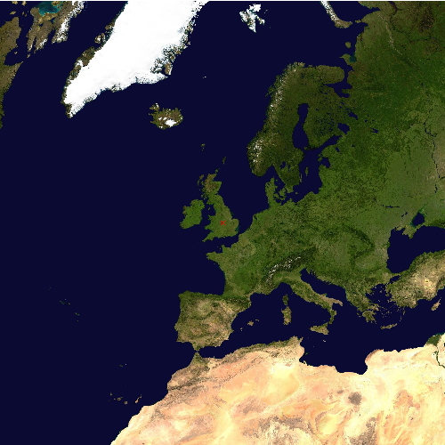 Position des Flughafens