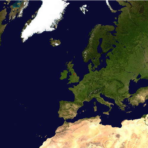 Position des Flughafens