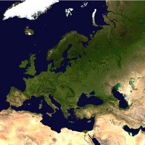 Position des Flughafens