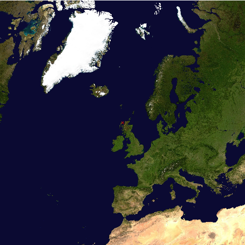 Position des Flughafens