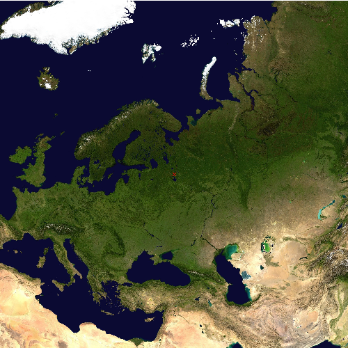 Position des Flughafens